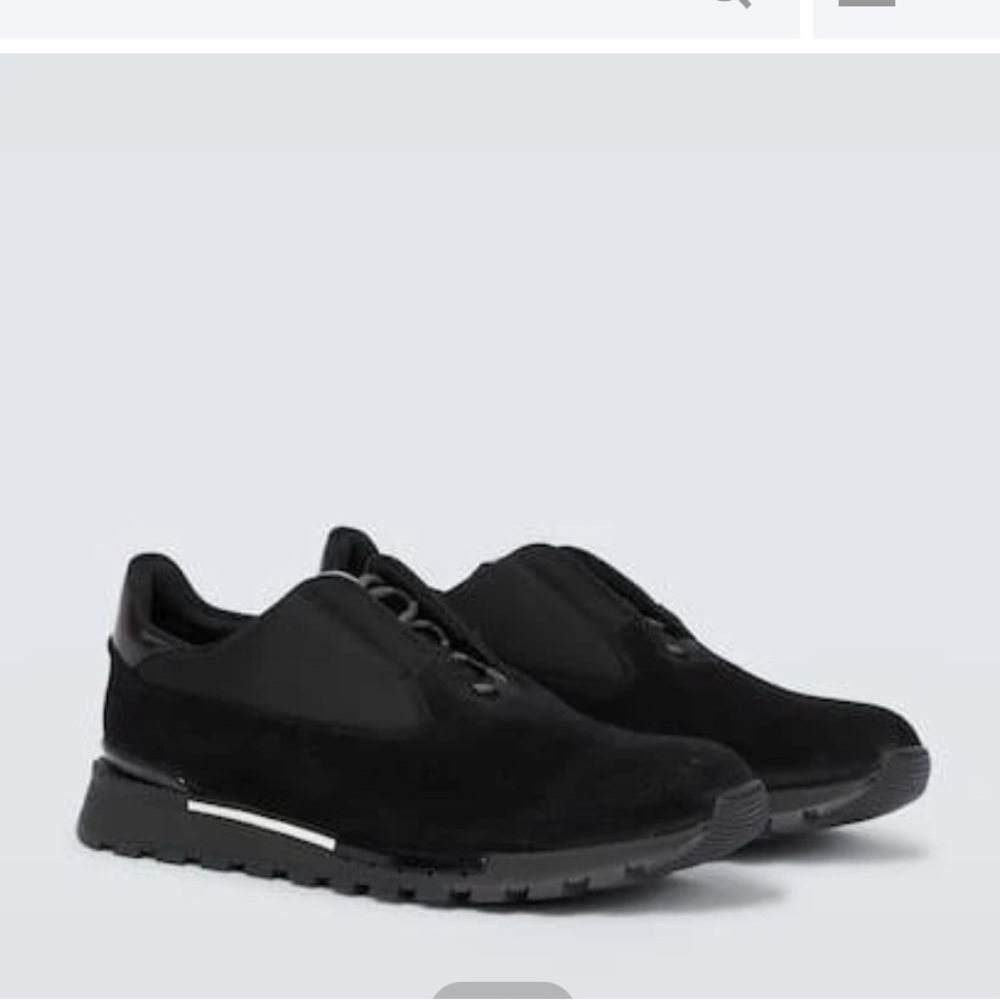 Berluti Fast Track Suede Low-Top Sneakers – Men’s US 8 – Luxury Designer Shoes